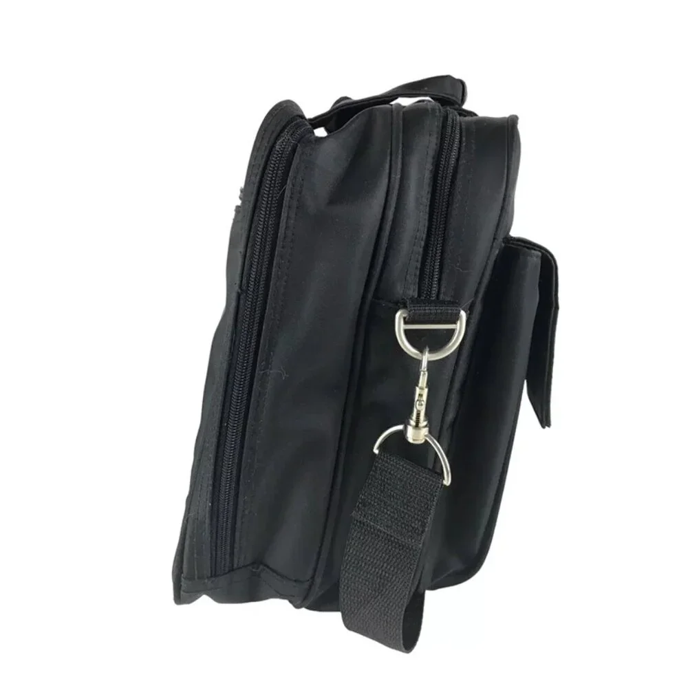 American Tourister Unisex Adults Black Nylon Divider Double Handles Laptop‎ Bag